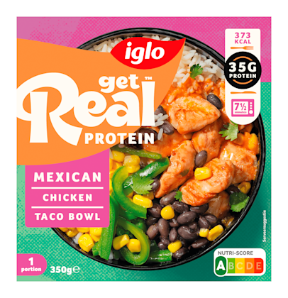 GetReal Protein Mexican Chicke