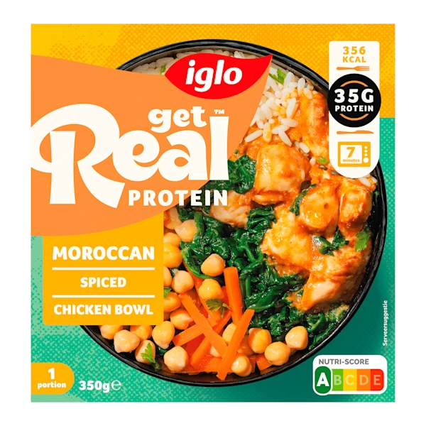 Iglo GetReal Protein Moroccan Chicken