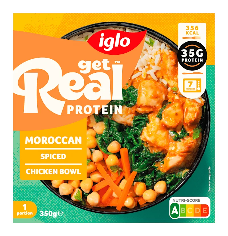 Iglo GetReal Protein Moroccan Chicken