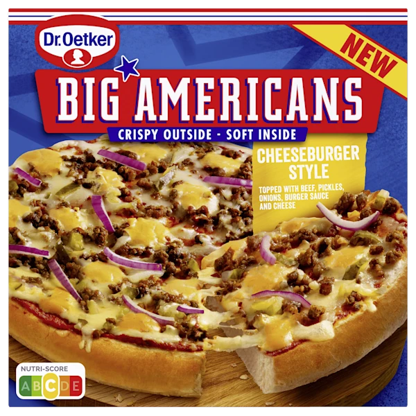 Dr. Oetker Big Americans Cheeseburger Style