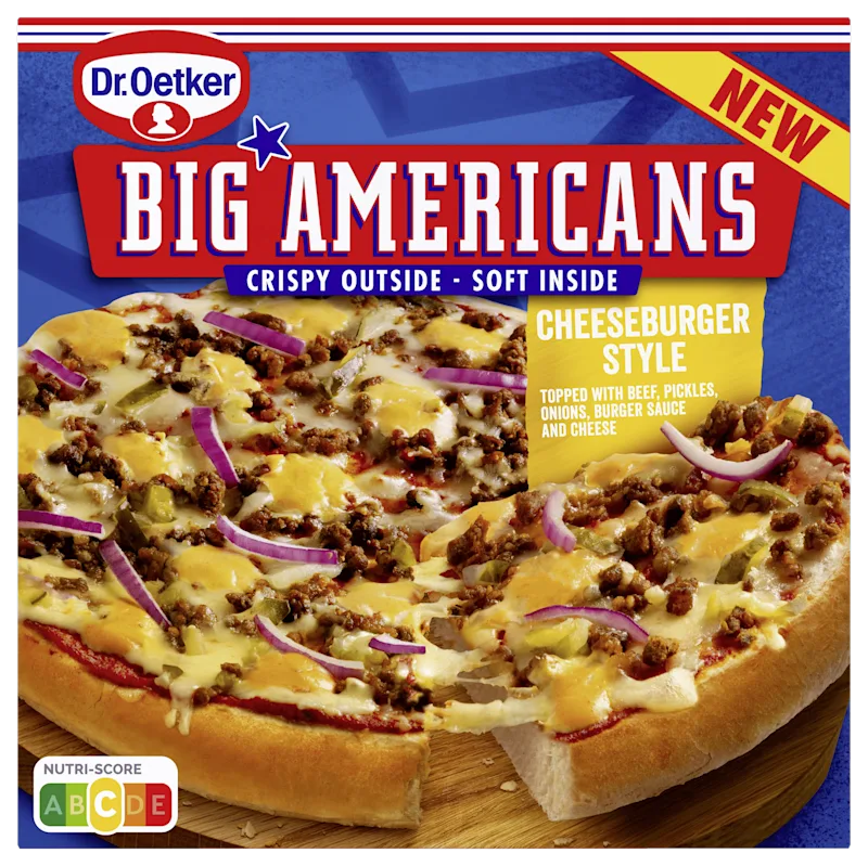 Dr. Oetker Big Americans Cheeseburger Style