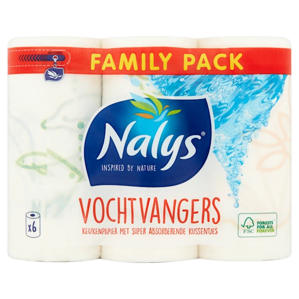 NALYS Keukenpapier Vochtvangers Fam.