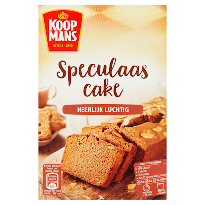 Koopmans Speculaascake bakmix
