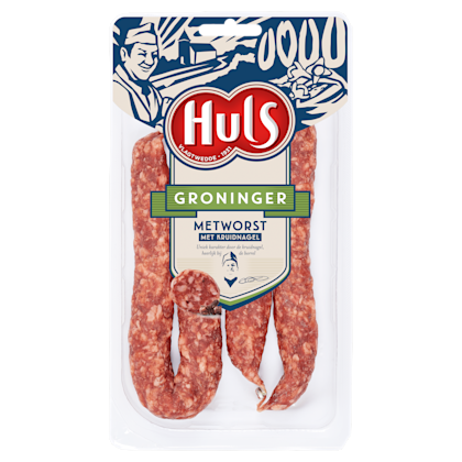 Huls Groninger metworst 2 stuks