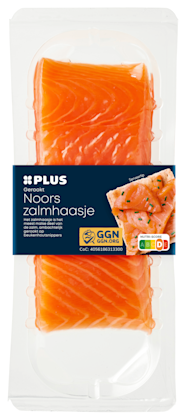 Gerookte Noorse zalmhaasje