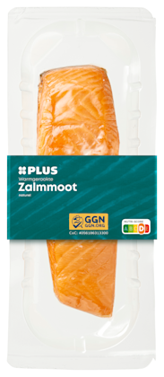 Warm gerookte Noorse zalmmoot