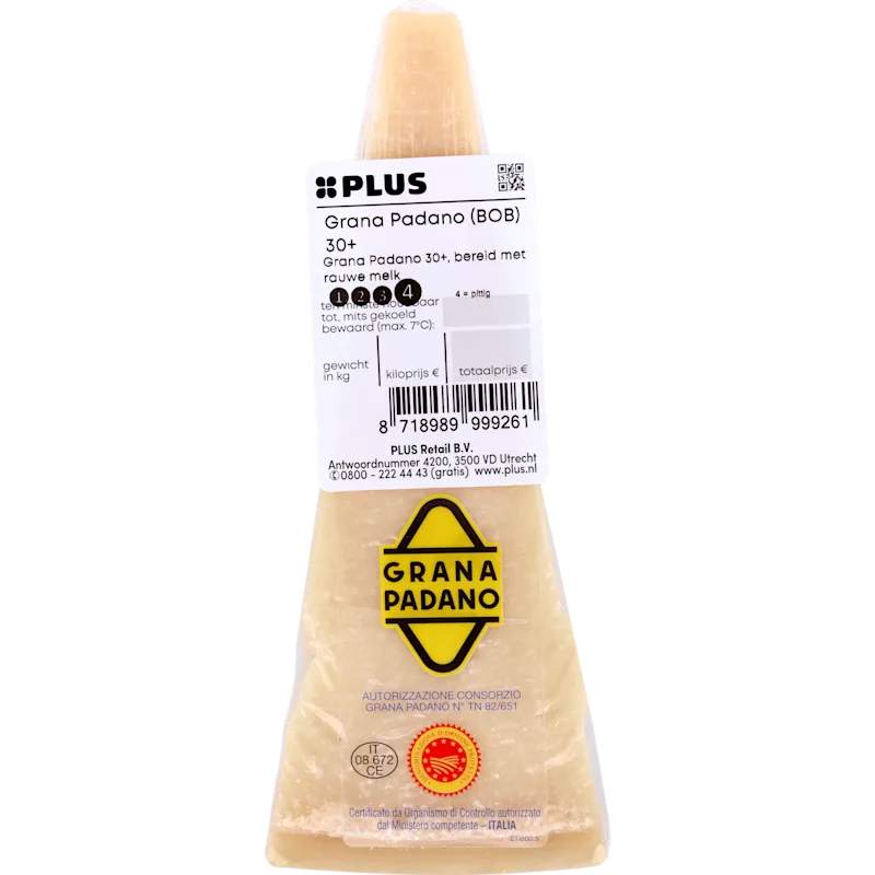 PLUS Grana Padano 30+