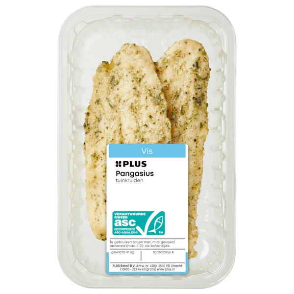 PLUS Pangasius tuinkruiden