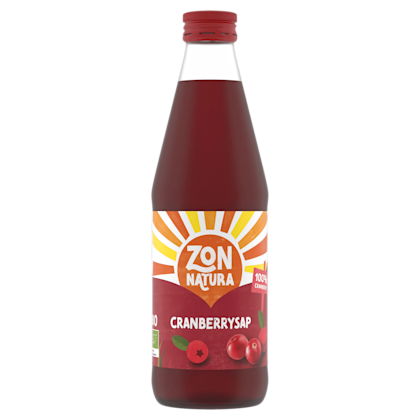Zonnatura Sap cranberry puur bio - PLUS