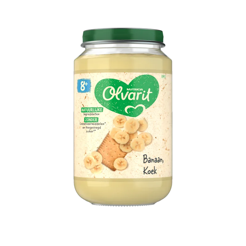 Olvarit 8+mnd Banaan Koek