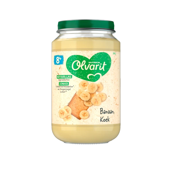 Olvarit 8+mnd Banaan Koek