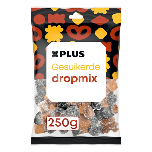 PLUS Dropmix gesuikerd