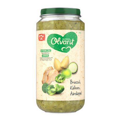 Olvarit 12+mnd Broccoli Kalkoen Aardappel
