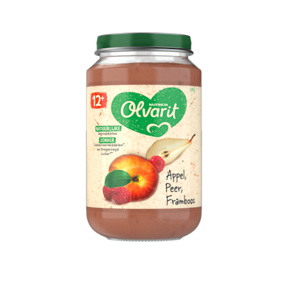 Olvarit 12+mnd Appel Peer Framboos