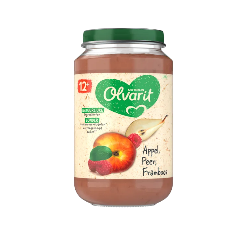 Olvarit 12+mnd Appel Peer Framboos
