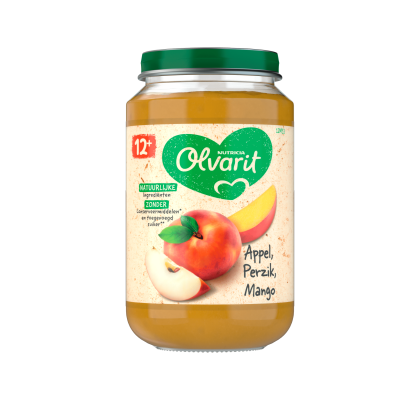 12+mnd Appel Perzik Mango