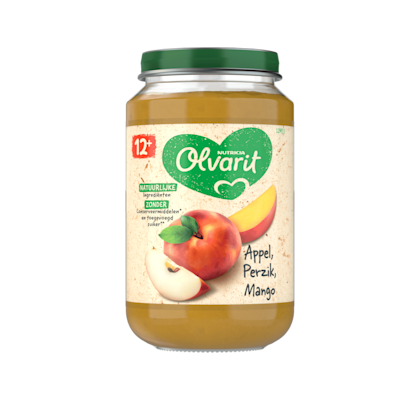 Olvarit 12+mnd Appel Perzik Mango