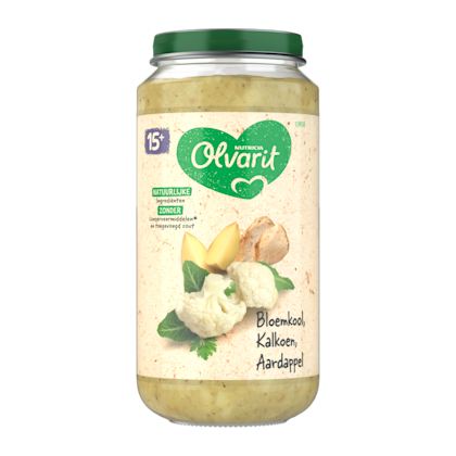 Olvarit 15+mnd Bloemkool Kalkoen Aardappel