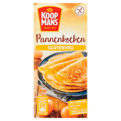 pannenkoekenmix glutenvrij