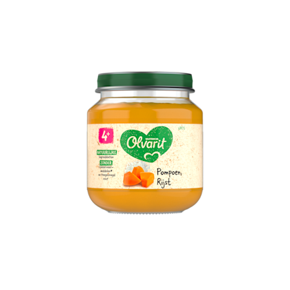 Olvarit 4+mnd Pompoen Rijst