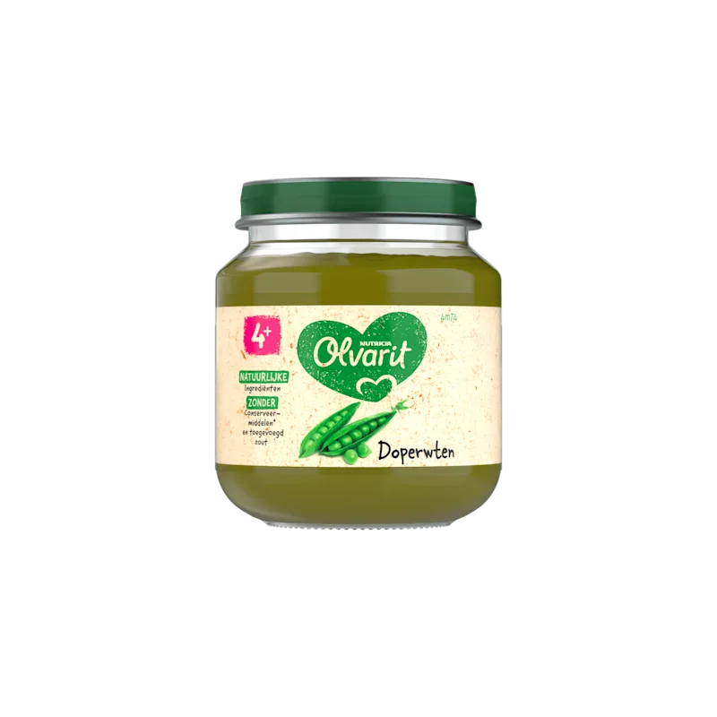 Olvarit 4+mnd Doperwten