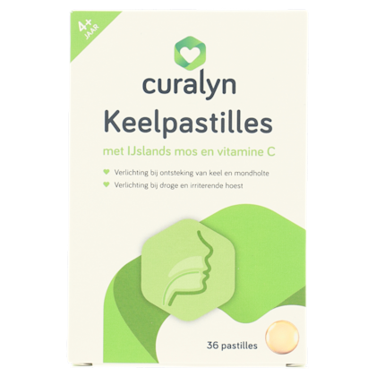 Curalyn Keelpastilles IJslands mos