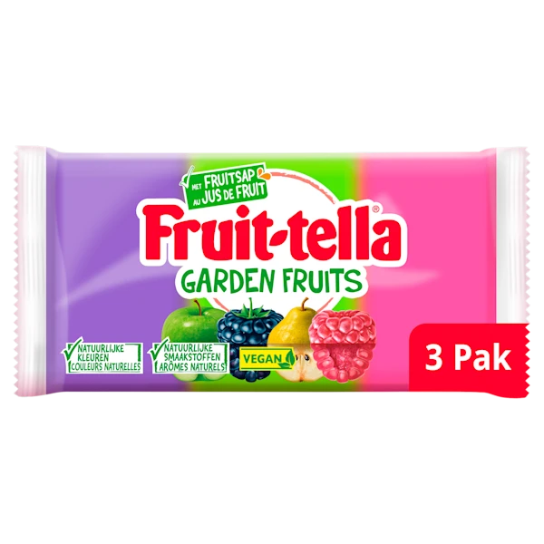 Fruittella Garden Fruit 3p