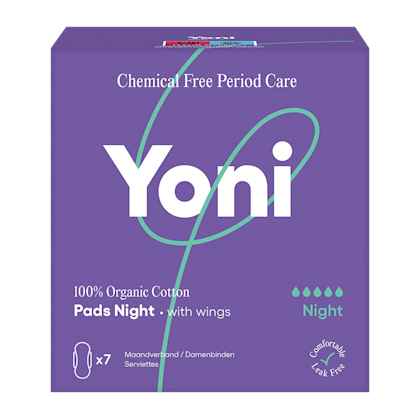 Yoni Maandverband Night 100% Biologisch