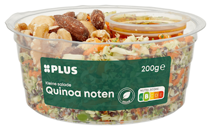 Kleine salade quinoa noten