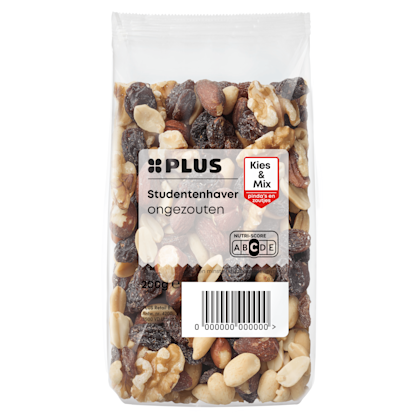 PLUS Studentenhaver ongezouten