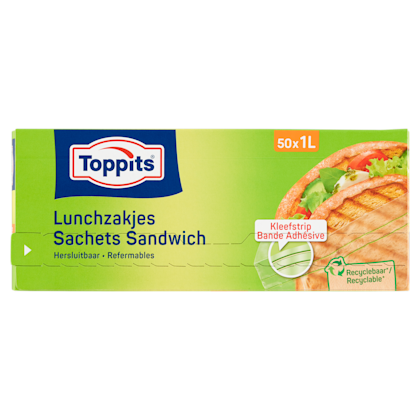 Lunchzakjes Hersluitbaar 1L