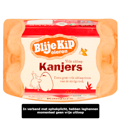 Kanjers vrije uitloop eieren L/XL