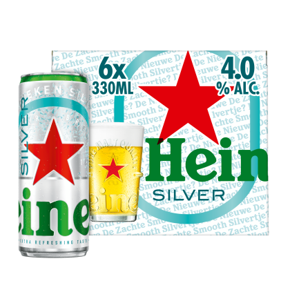 Silver bier blik