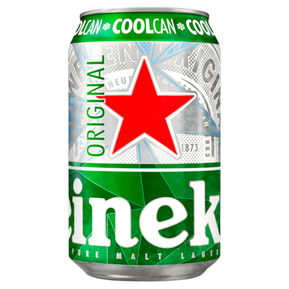Premium pilsener coolcan