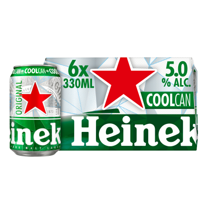 Premium pilsener coolcan