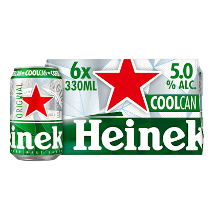 Premium pilsener coolcan