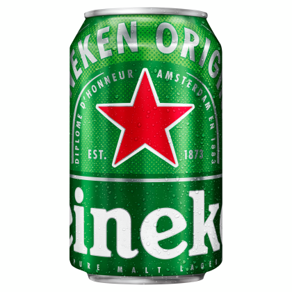 Premium pilsener bier blik