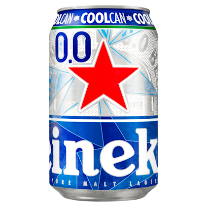 Premium pilsener 0.0 coolcan blik