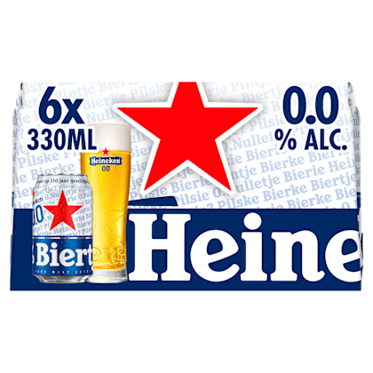 Premium pilsener 0.0 bier blik