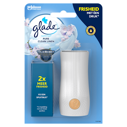 Touch&fresh houder pure clean linen