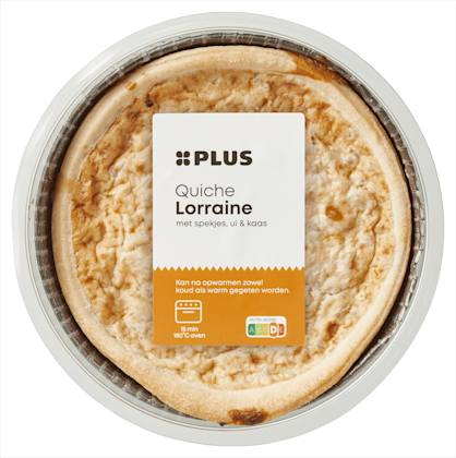 PLUS Quiche Lorraine