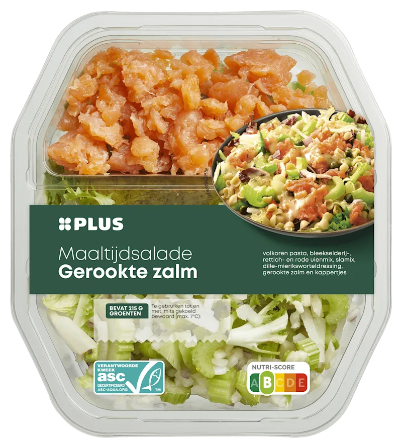 PLUS Maaltijdsalade Zalm