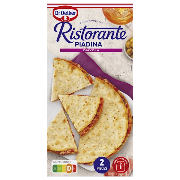 Dr. Oetker Ristorante piadina Diavola flatbread