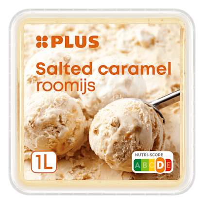 Roomijs salted caramel 1000ml