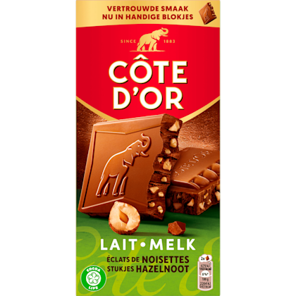 Chocoladereep Melk/hazelnoot