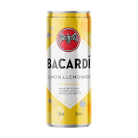 Bacardi Limon & lemonade