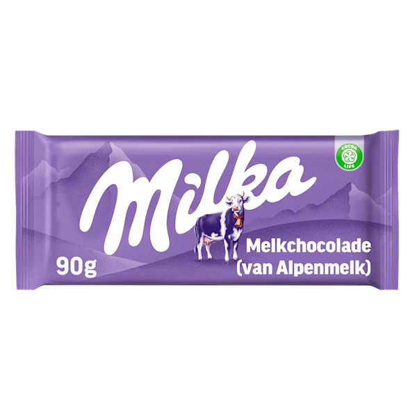 Milka Chocoladereep Alpenmelk