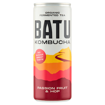 Kombucha passion fruit & mango