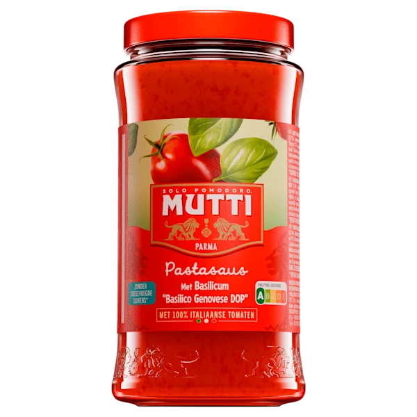Mutti Pastasaus Basilico