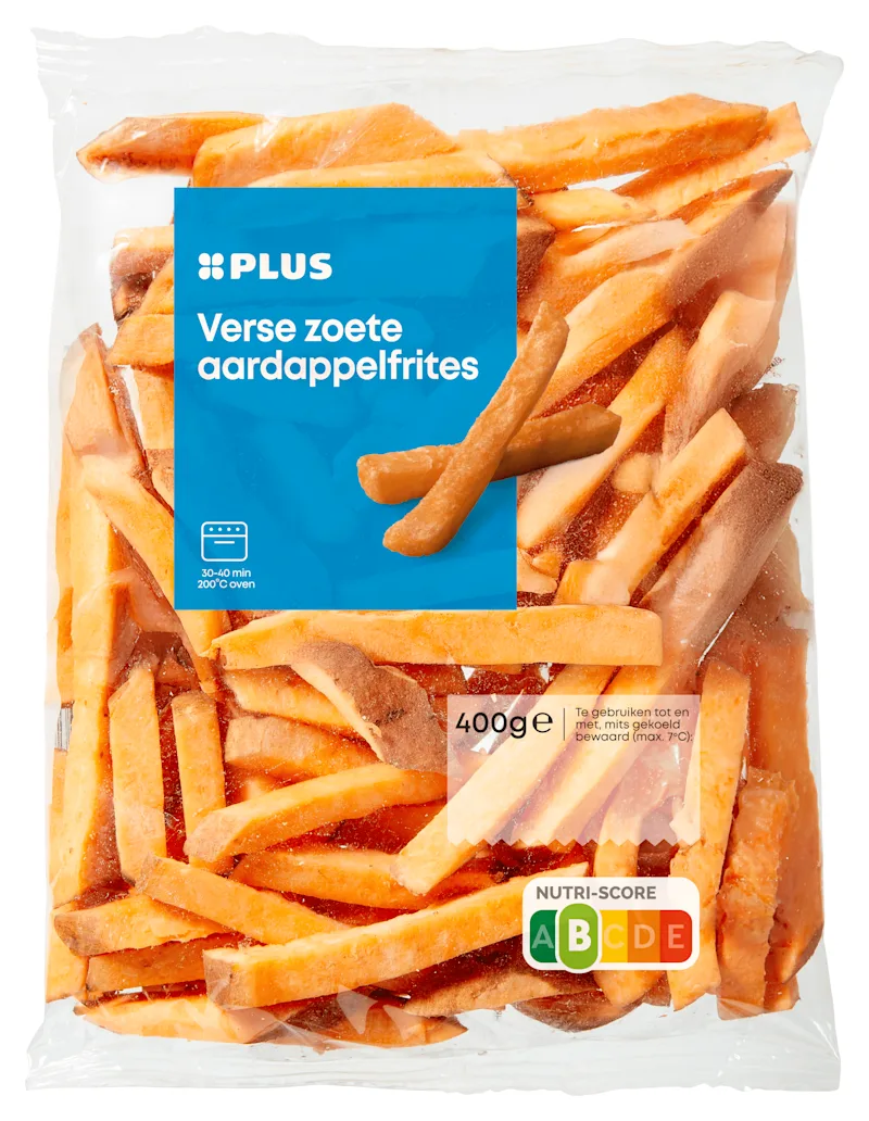 PLUS Zoete aardappelfriet